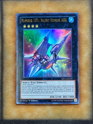 yugioh number 101 deck Amazon.com: YU-GI-OH! - Number 101: Silent Honor ARK (LVAL-EN047) - Legacy  of The Valiant - 1st Edition