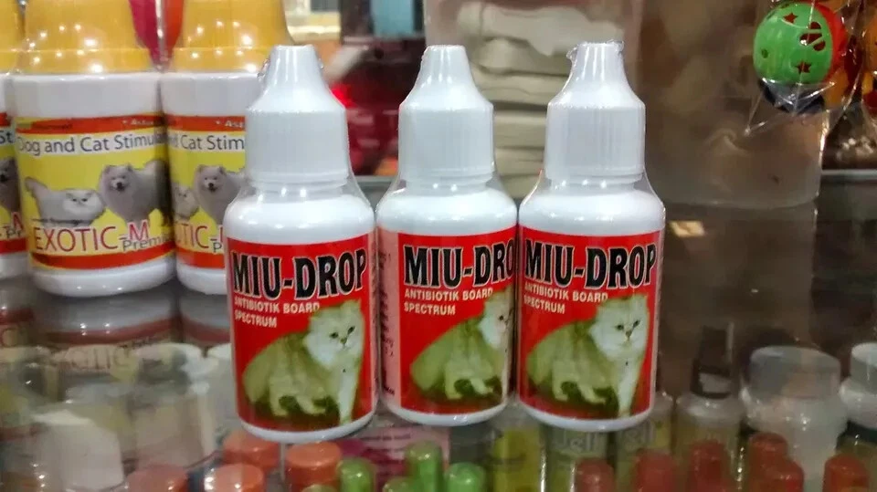 5 bottle Miu Drops B*ard Sp*ctrum For Cat/Dog 30ml