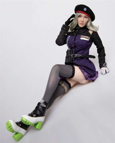 1/6 Female Soldier Military Uniform Clothes Model Set For 12" Phicen Figure Body - Picture 3 of 4