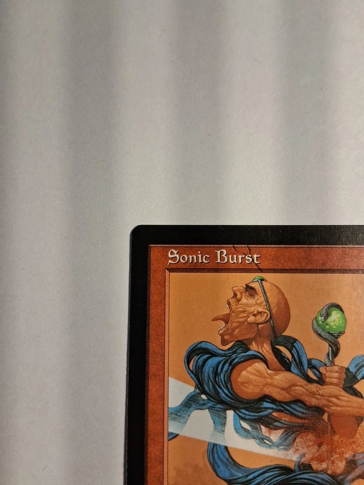 Sonic Burst - Magic the Gathering MTG Exodus- LP- Autographed - Image 3 of 4