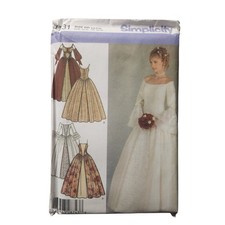 Vintage Simplicity 4731 Medievel Renaissance Dress Size DD 4-10 Sewing Pattern