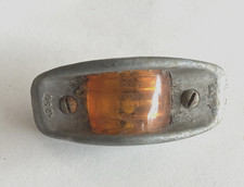 Vintage Amber Marker Light Truck Trailer Commercial