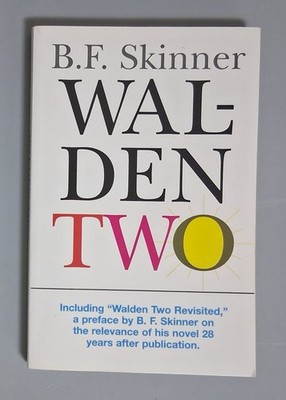 Walden Two by bf skinner pb good condition