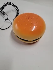 Vintage Hamburger Phone Cheeseburger Novelty Landline 80s 90s Retro READ