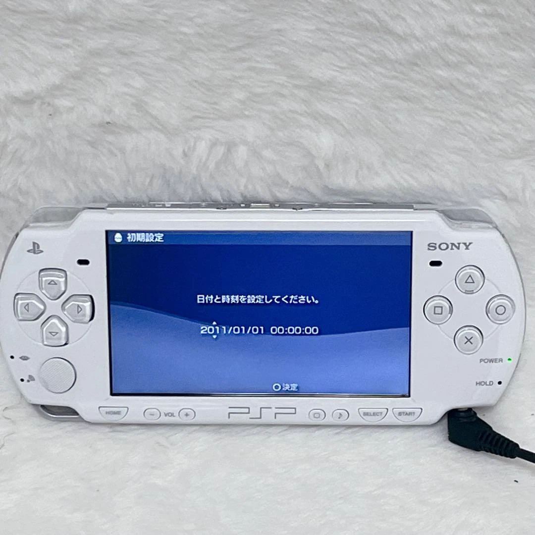 Sony PSP 2000 White Japan Console Tested Works PlayStation