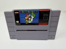 Super Mario World (Super Nintendo SNES, 1991) Authentic Cartridge Only – Tested
