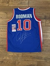 Dennis Rodman Signed Autographed  JSA Authentic The Worm