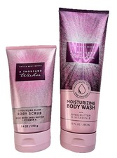 NEW A THOUSAND WISHES 2PC SET Body Wash Body Scrub Bath Body Works