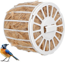 Natural Cotton Jute Bird Nesting Material - Soft Reusable Nesting Supplies wit