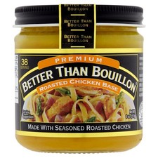Better Than Bouillon Organic Roasted Chicken Base, Shelf-Stable, 8 oz Jar. FRESH