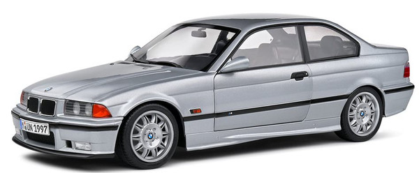 BMW E36 M3 Coupe 1990 Silver 1/18 - S1803913 Solido-image