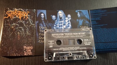 Suffocation   Pierced from Within 1995 MC Cassette Deicide, Cannibal Corpse