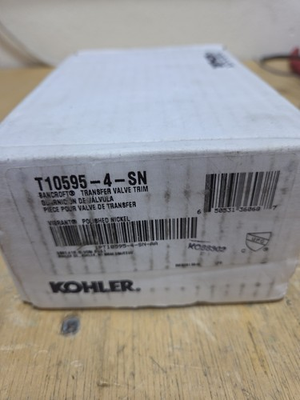 #ad Kohler T10595 4 SN Transfer Valve Bancroft VIBRANT POLISHED NICKEL New in Box $75.00