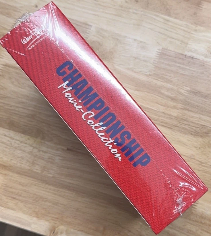 RARE! Disney Los Angeles Angels In Outfield Air Bud Championship VHS Box Set NEW - Image 3 of 4