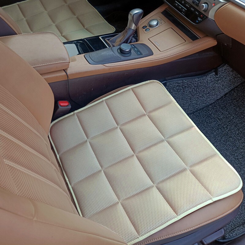 45cm Bamboo Charcoal Car Seat Cushion Cover Pad Office Home