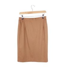 Eastex Womens Brown Wool Pencil Skirt Size 14