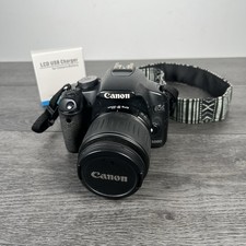 Canon EOS 500D EF-S 18-55mm IS Lens 15.1MP Digital SLR Camera Black DSLR