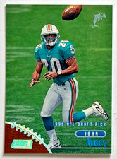 John Avery 1998 Topps Stadium Club Rookie Card #176 Miami Dolphins RC Vintage. rookie card picture