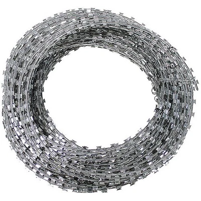 Stacheldraht BW Natodraht 50 m Ø 30 cm, Bundeswehr Draht Klingendraht, 0,50 €/m - Bild 1 von 4