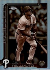 J.T. Realmuto 2025 Topps Chrome #2 Sepia Refractors