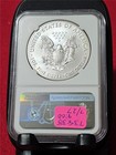 2017-W Silver Eagle Dollar ASE NGC MS 70 BURNISHED  PREMIER SELECT SERIES #T3838 — photo 2