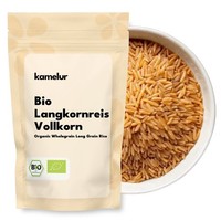 (15,80 Eur/Kg) 500G Bio Langkornreis Vollkorn, Ohne ZusäTze Bio