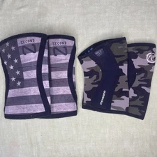 Athletic Knee Sleeves Second Nature Rehband Size Small Weightlifting Women Men