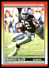 Marcus Allen 1990 Score #230 Los Angeles Raiders NFL READ FREE SHIP