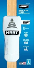 HART BASIC STUD FINDER 3-Sensors 1.0" DETECTION DEPTH DEEP SCAN Wood Metal Studs