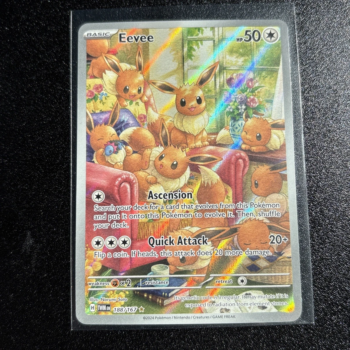 Eevee 188/167 Sv06: Twilight Masquerade for sale | eBay