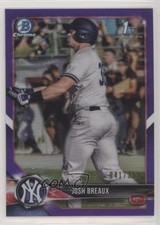 2018 Bowman Draft Chrome Purple Refractor 41/250 Josh Breaux #BDC-57 l8e
