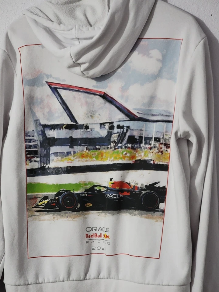 Oracle Red Bull Racing Old Navy Graphic Hoodie F1 Formula One Large - Image 3 of 3
