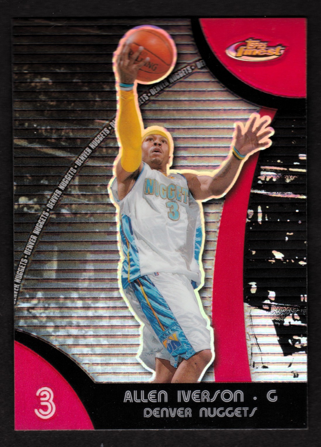 2007-08 Finest Refractors #23 Allen Iverson NUGGETS