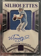 2015 Panini Crown Royale - Silhouette Signatures Stafford Jersey Match 9/9 MVP