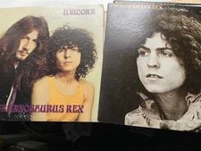 T Rex Unicorn Beard of Stars Blue Thumb Gatefold VG++