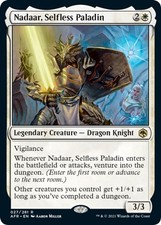 Nadaar, Selfless Paladin - Normal NM MTG Adventures in the Forgotten Realms