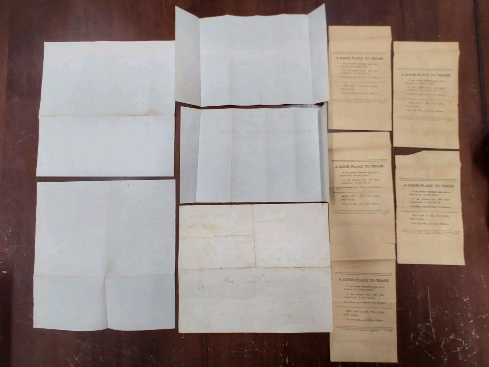 Vintage Hardware & Lumber Invoices 1937 Beaufort SC Lot of 10