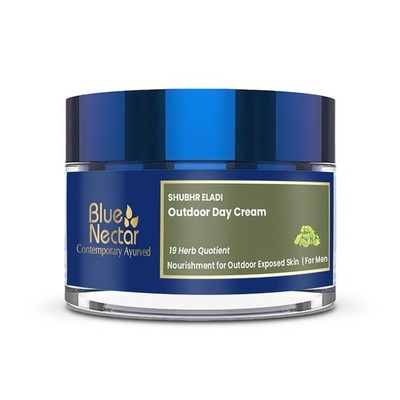 Blue Nectar Brightening Day Cream for Men Daily Use with SPF 30 Sunscreen 50g