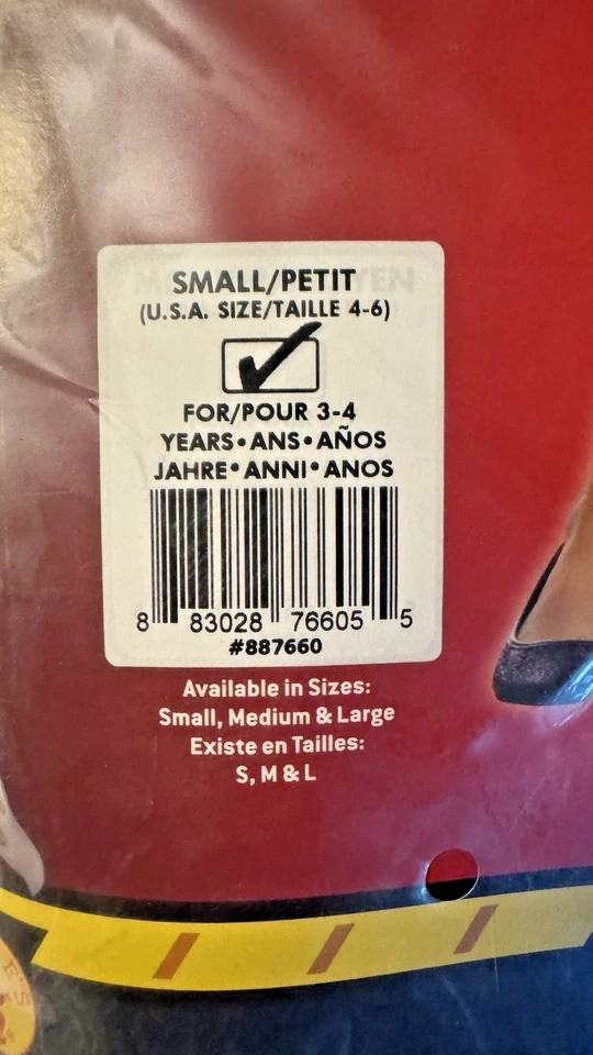 Rubíes DC Comics Robin Disfraz de Halloween Niño Talla Pequeña 4-6 Foto 3 de 3