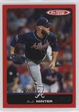 2019 Topps Total Red 7/10 AJ Minter #815A 0h1