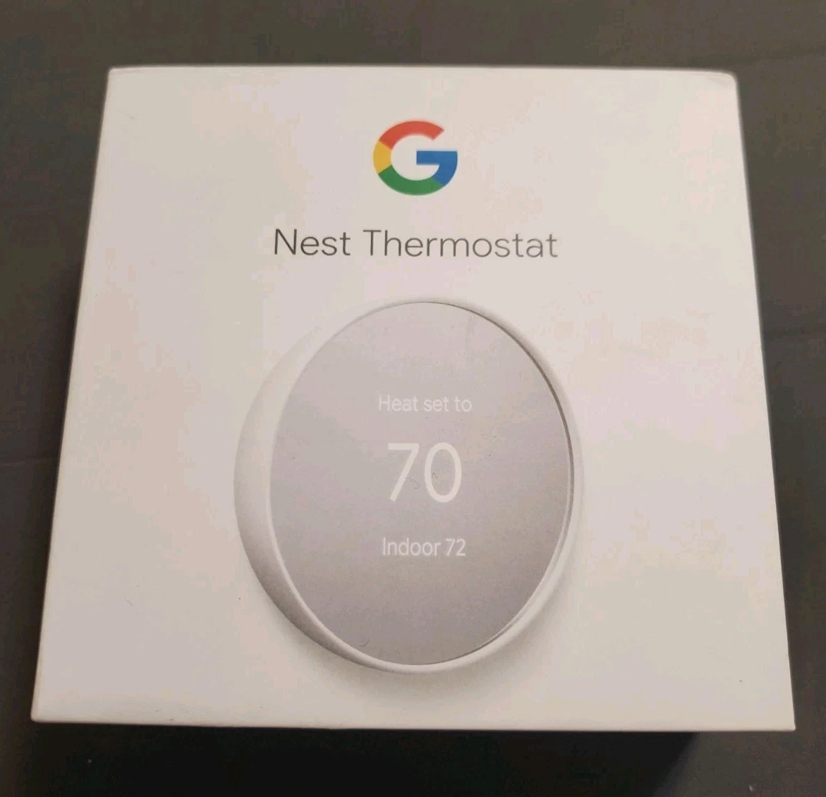 Google Nest Smart Thermostat Snow G4CVZ US