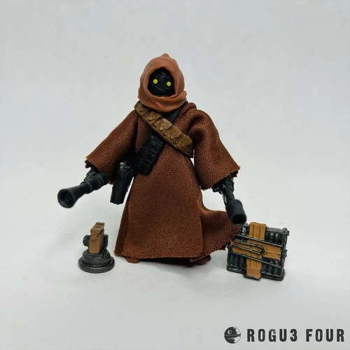 Star Wars 3.75 Vintage Collection Jawa (Mos Eisley) VC342 & Accessory Lot