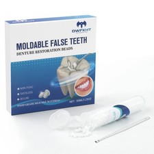 Tooth Repair Kit, Moldable False Teeth, Replacement Missing Teeth,...
