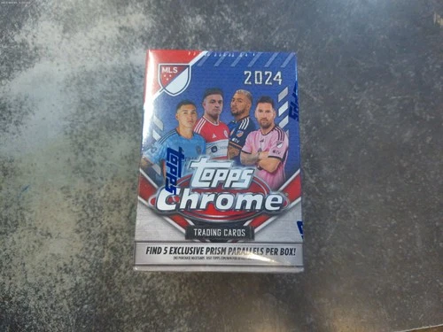 2024 TOPPS CHROME MLS SOCCER BLASTER BOX
