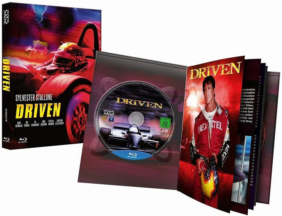 "DRIVEN" - Sylvester Stallone - Car Racing - ltd Blu-ray + DVD MEDIABOOK Cover B - Bild 3 von 3