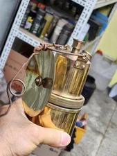 Vintage 1970's CARBIDE LAMP BRASS MINT from Korea