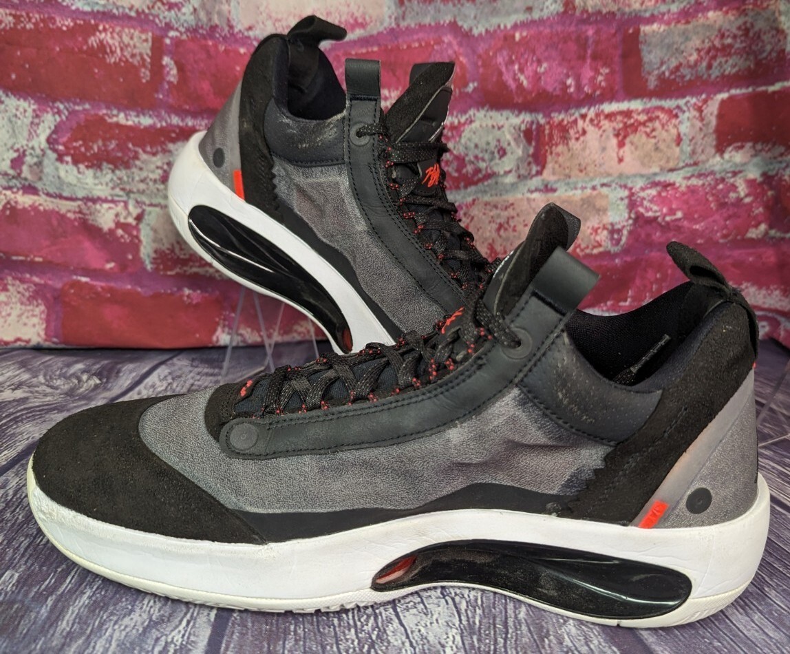 Nike Air Jordan 34 XXXIV Low Heritage Basketball Shoe Black Nike Air Jordan 34 XXXIV Low Heritage Basketball Shoe Black