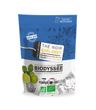 Biodyssee Thé noir Earl Grey 100g bio stimulant & fruité