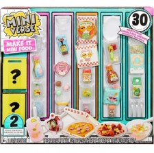 MGAs Miniverse Make It Mini Food Multipack - DIY Food Playset 30 piece