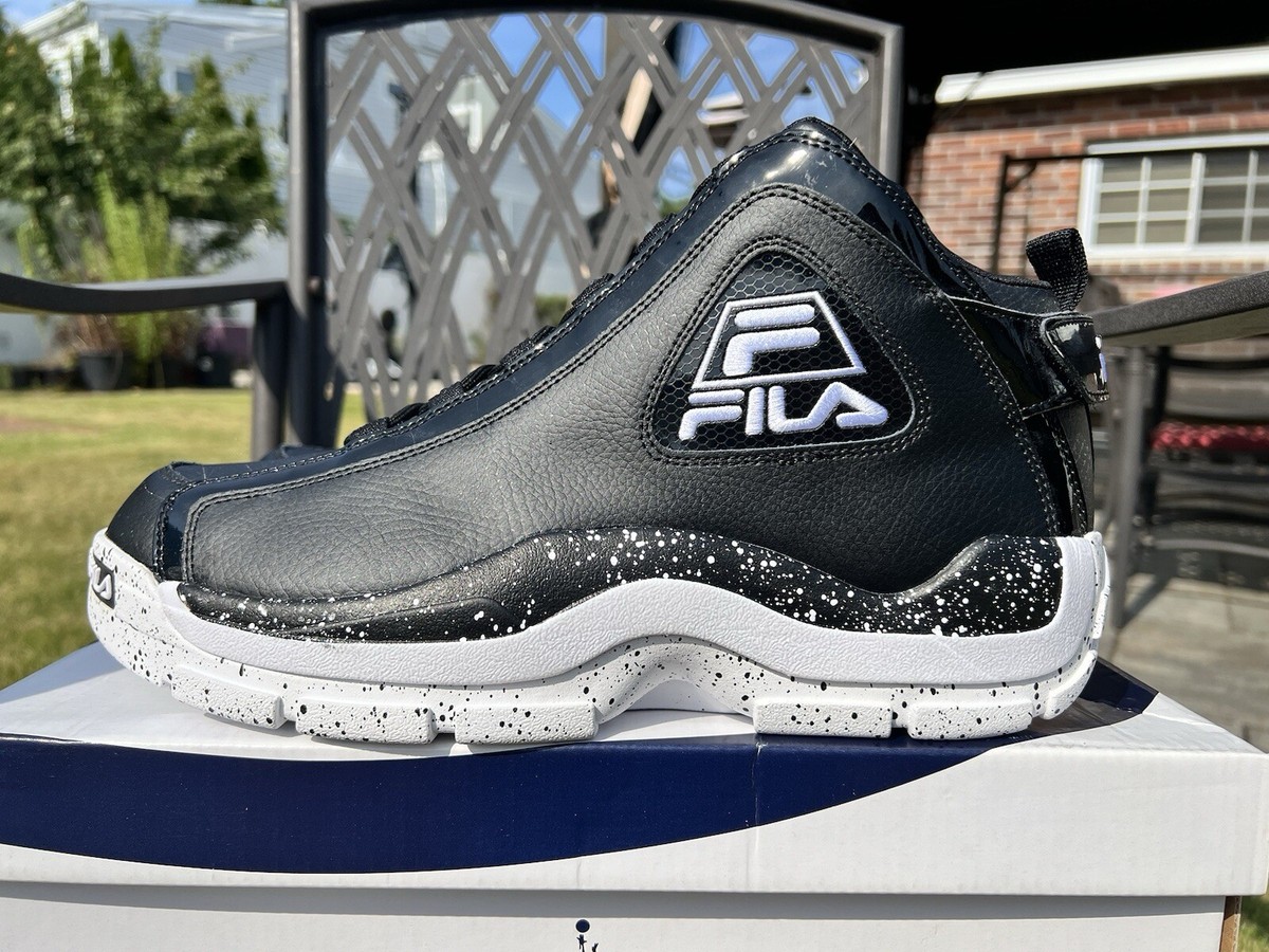 Fila Grant Hill 2 Black White Oreo 1BM01261-021 Men's Size 12 SZ